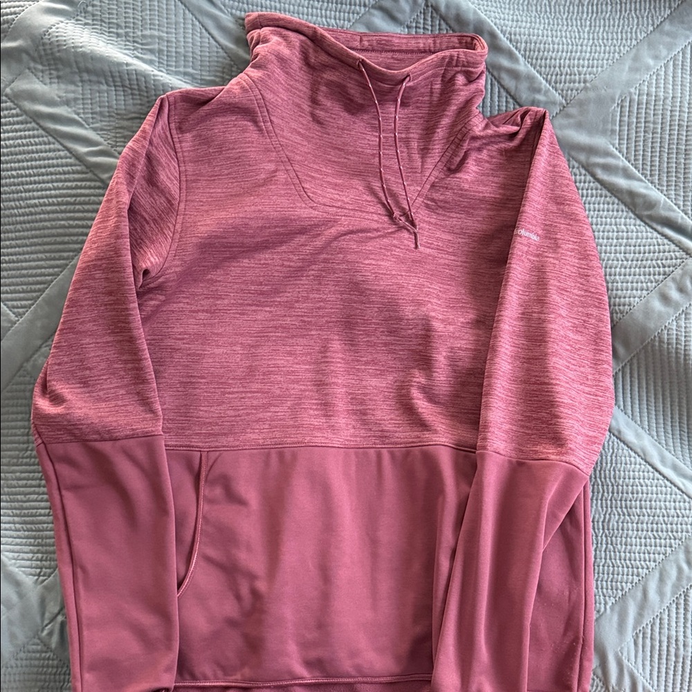 Columbia Women's Rose Pink Cowl-Neck Pullover